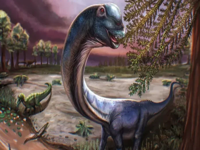 Dinosaurio gigante Nagatitán descubierto en Tailandia