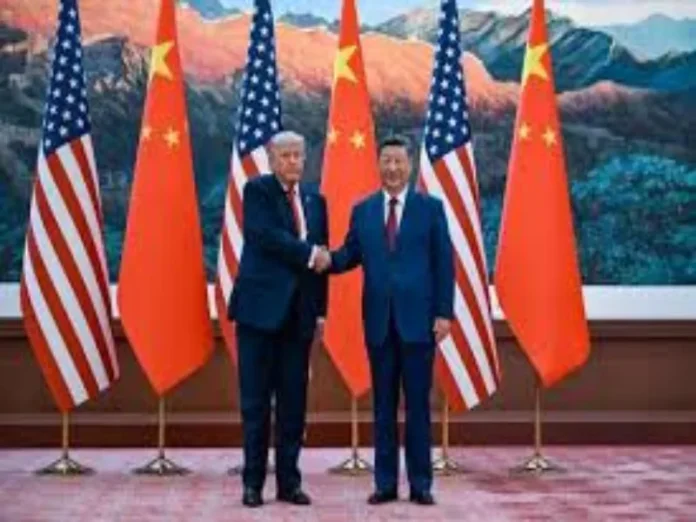 Encuentro entre Xi Jinping y Donald Trump en Pekín Xi Jinping y Trump se reúnen en Pekín para discutir comercio y Taiwán
