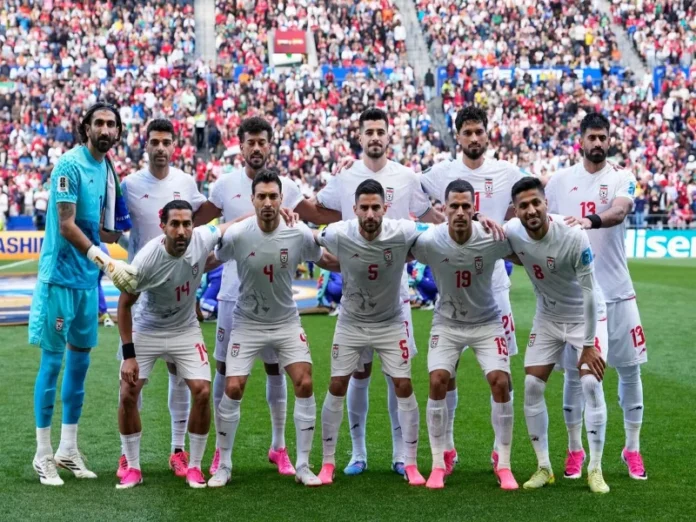 Imagen del equipo de Irán en el Mundial de Futbol 2026 Equipo de Irán en el Mundial de Futbol 2026 con trato antideportivo