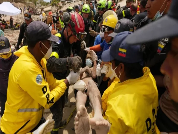 Imagen de los terremotos en Venezuela Terremotos en Venezuela: escombros y destrucción en La Guaira
